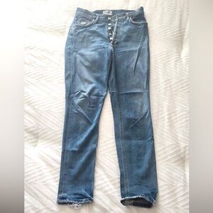 Agolde Boot cut Jeans with button Fly